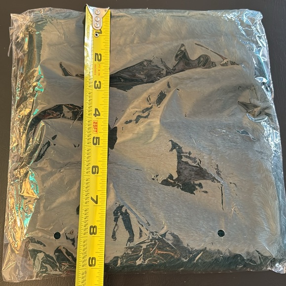 🆕 Green Furry Ulta Cosmetic Drawstring Bag - makeup storage travel - Picture 5 of 5